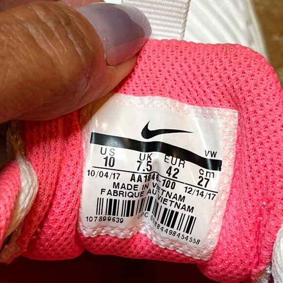 Nike Explorer 2 Size 10 Golf Shoes White Pink Spikeless Womens Golf AA1846-100 - Picture 9 of 9